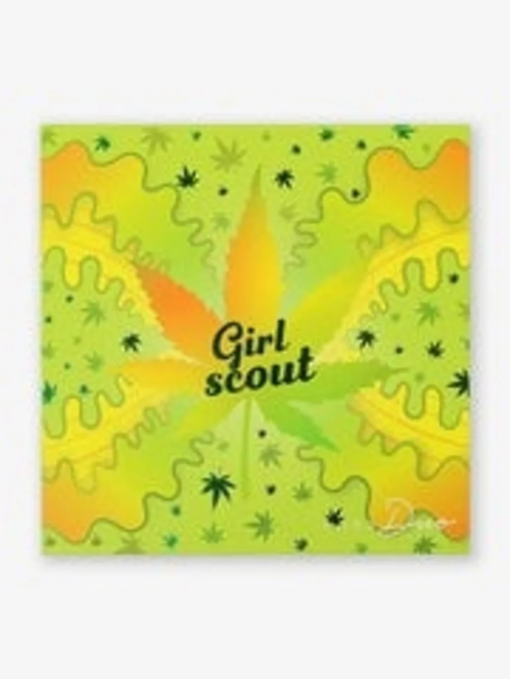 Girl Scout Eyeshadow Palette - Vibrant Lime & Yellow